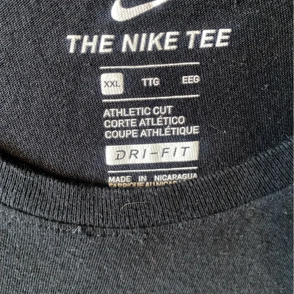 Nike GEORGIA BULLDOGS Men's Black Football DRI-FIT T-Shirt Size XXL - Picture 3 of 3